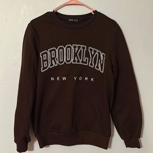 Shein Brooklyn Long Sleeve Tee